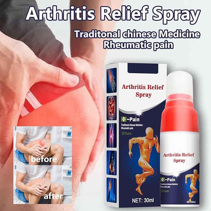 🔥 Fast-Acting Herbal Pain Relief Spray – for Arthritis, Back
