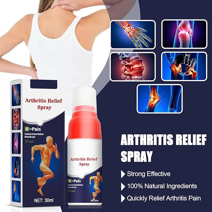 🔥 Fast-Acting Herbal Pain Relief Spray – for Arthritis, Back