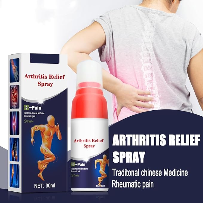 🔥 Fast-Acting Herbal Pain Relief Spray – for Arthritis, Back