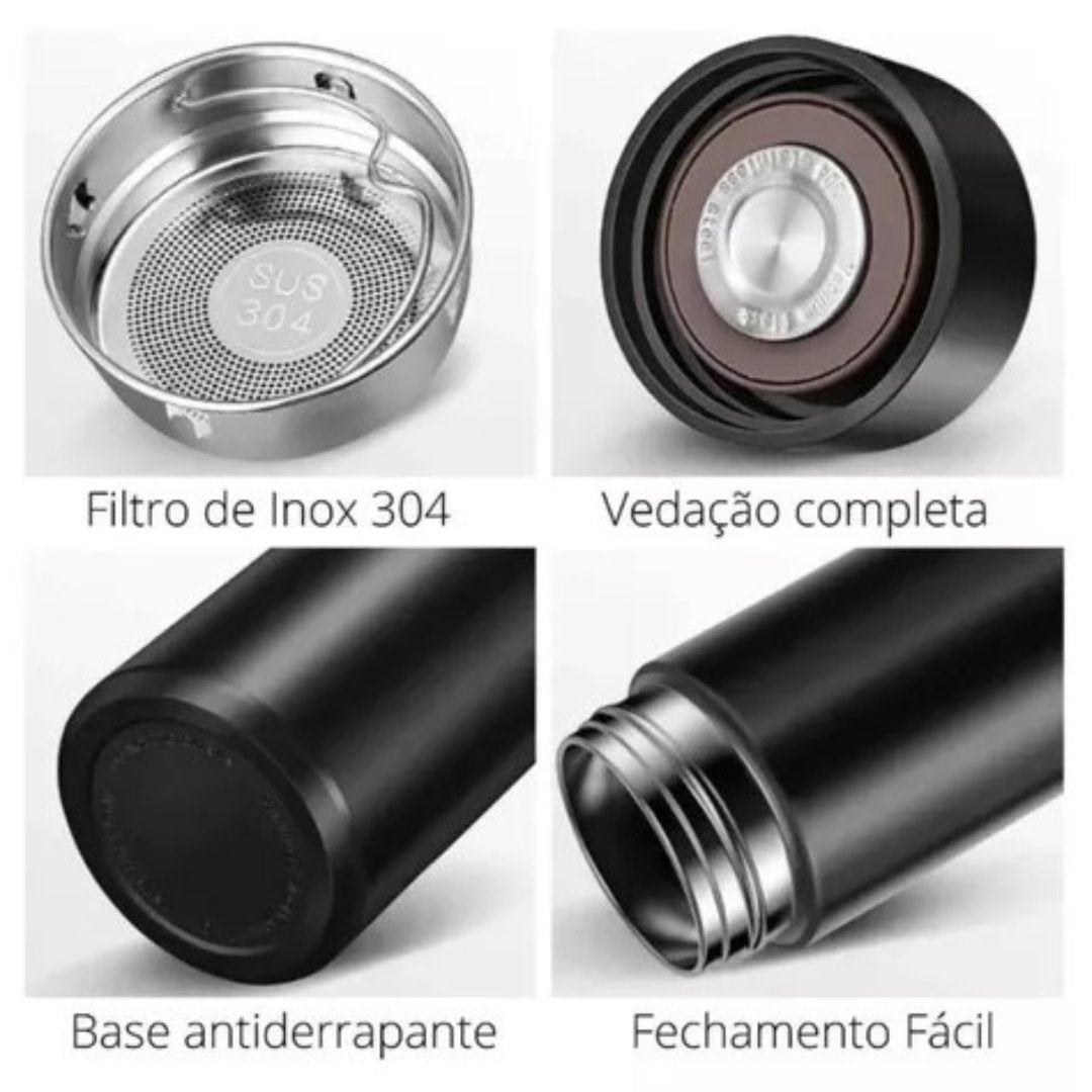 🔥 Premium Smart Cup | LED Display | Leak-Proof Coffee Thermos